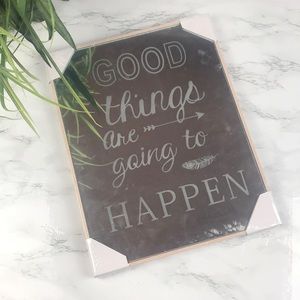 Light Up Glass Wall Plaque | Home Decor